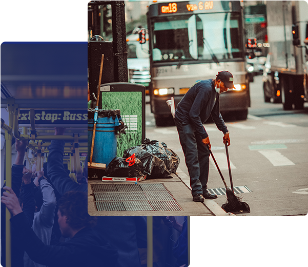 Bus Shelter Cleaning